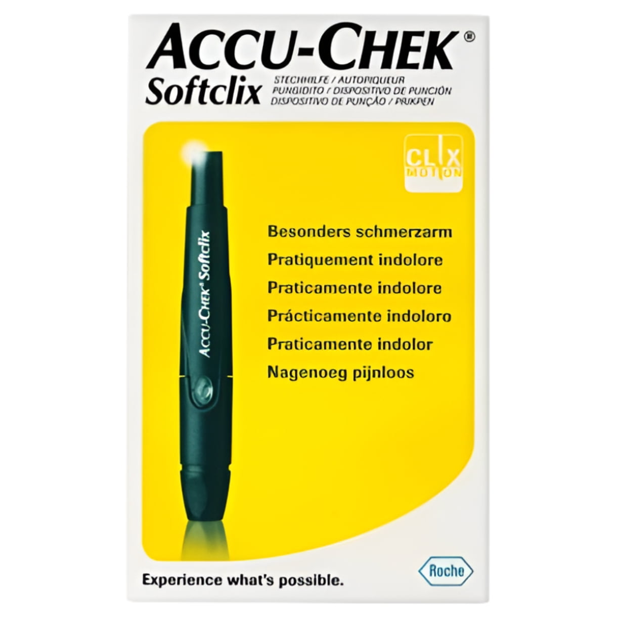 Accu-Chek Softclix Lancing Device with 25 Lancets