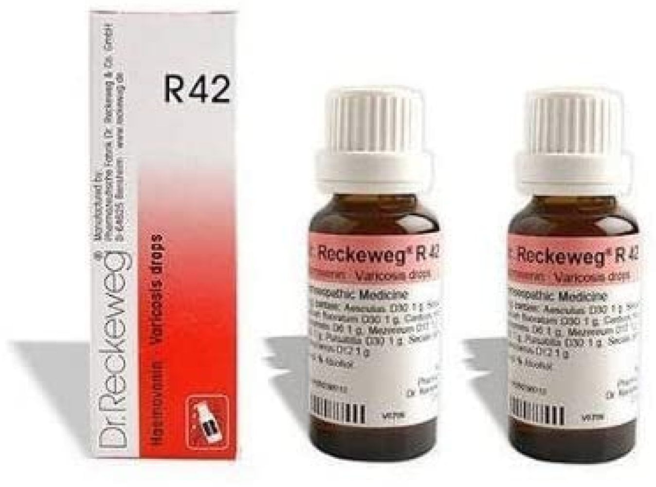 2 LOT X Dr. Reckeweg - Homeopathic Medicine - R42 Varicose Veins