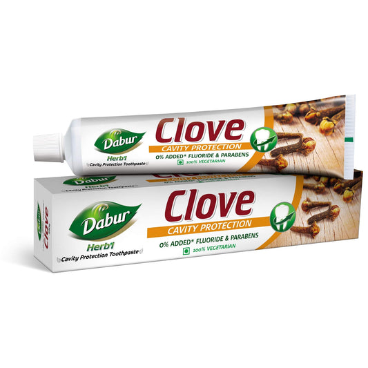 Dabur Herb'l Clove Toothpaste, 200x2 gm herbal paste