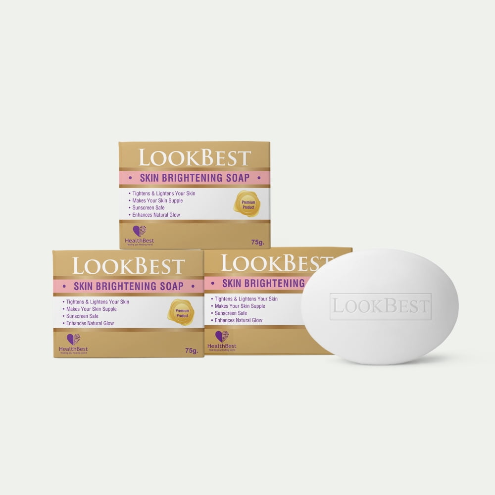 Healthbest Lookbest Skin Brightening Soap for Adult |