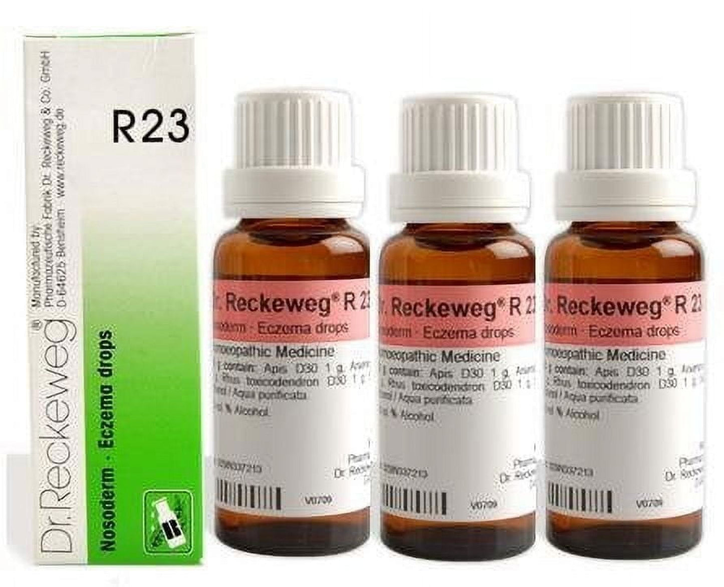 Dr.Reckeweg Germany R23 Eczema Drops Pack Of 3 by Dr. Reckeweg