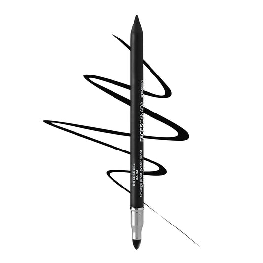 Faces Canada Ultime Pro Intense Gel Kajal 1.2 g With Free Sharpener (Black)