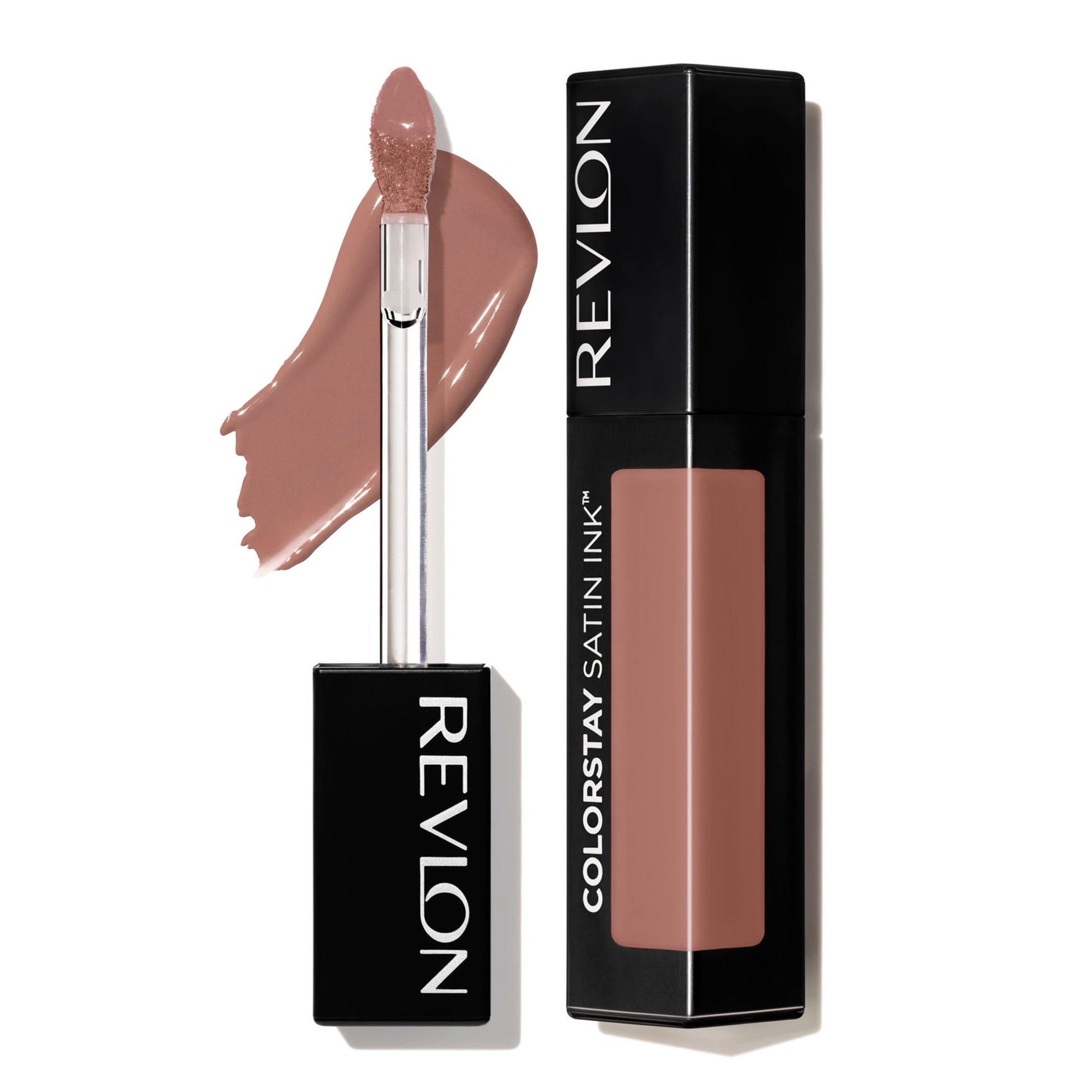 Revlon ColorStay Satin Ink Liquid Lipstick, Longwear Rich Lip Colors, Your Go To, 0.17 fl