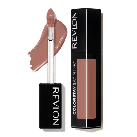 Revlon ColorStay Satin Ink Liquid Lipstick, Longwear Rich Lip Colors, Your Go To, 0.17 fl