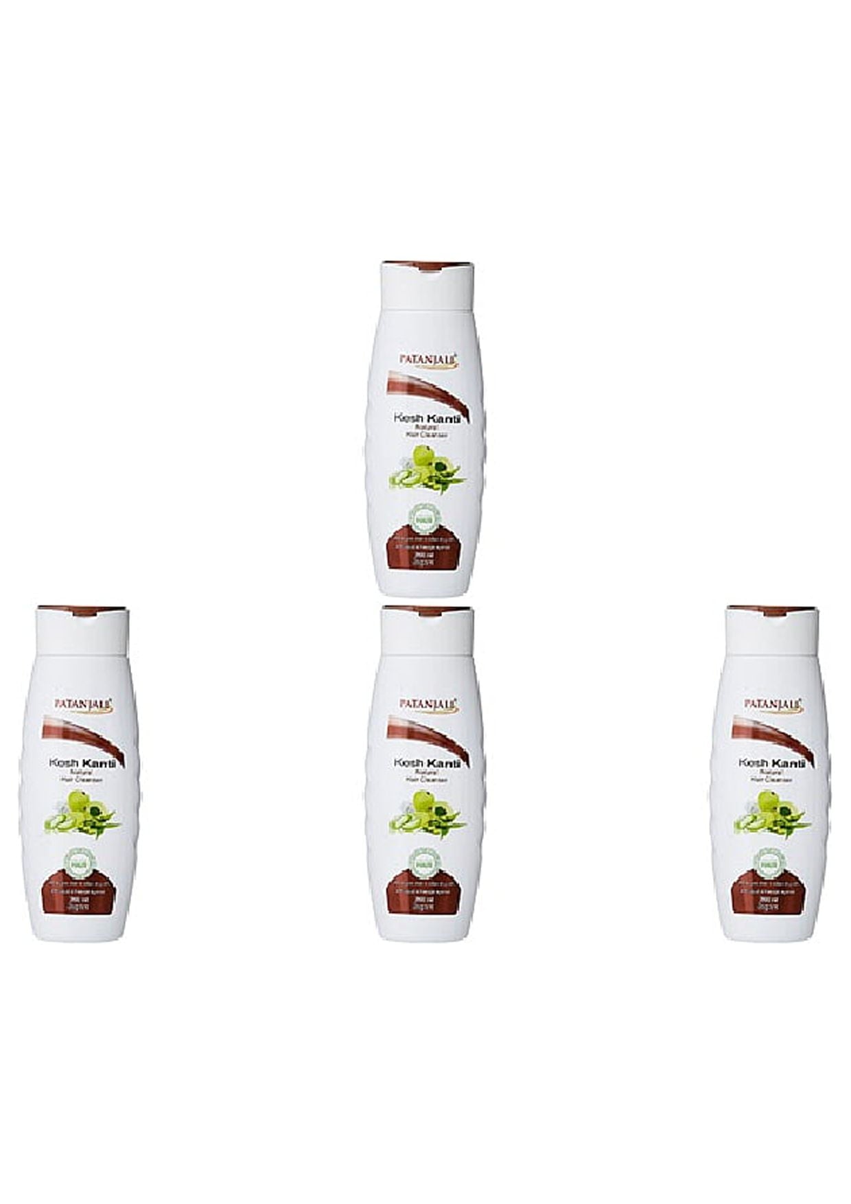 Pack Of 4 - Patanjali Kesh Kanti Natural Hair Cleanser Shampoo - 200 Ml (6.76 Oz)