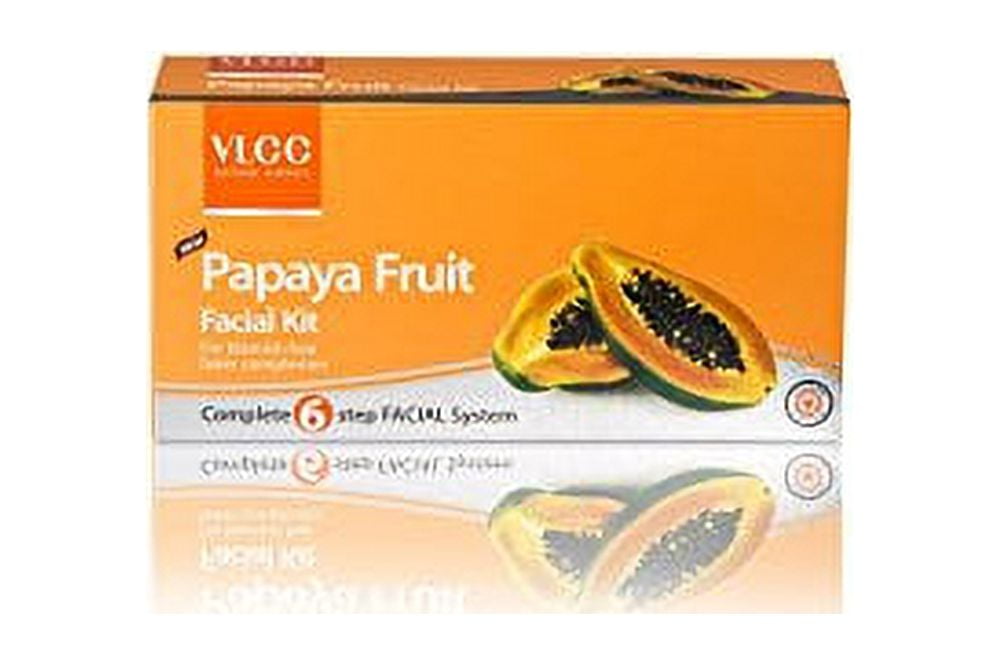 Pack of 2 - VLCC Papaya Fruit Facial Kit - 50g