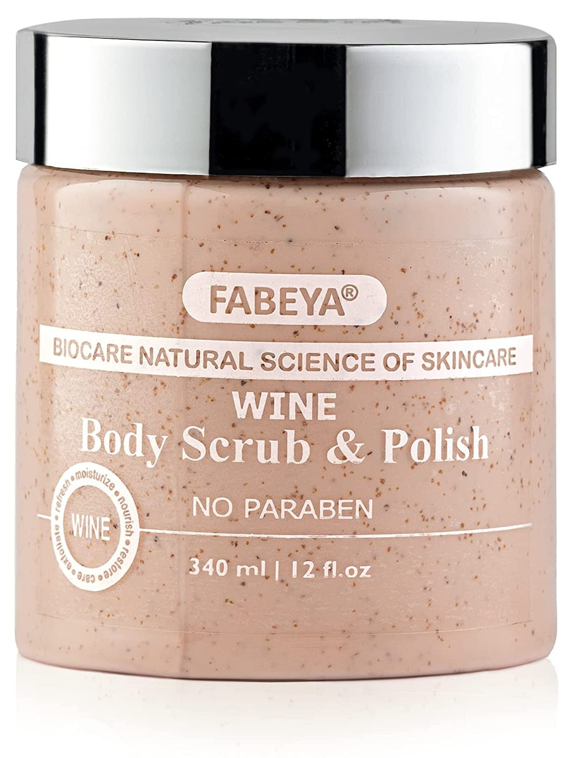 FABEYA Wine Body Scrub and Polish, 340 millilitre