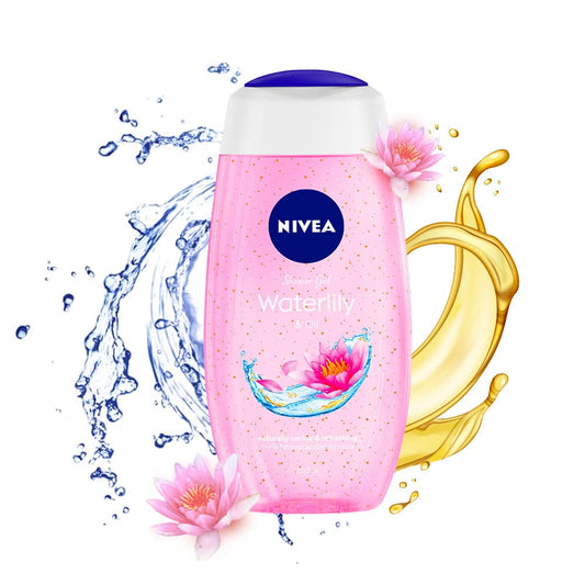 Nivea BodyWash, Waterlily And Oil Shower Gel - 250 ML