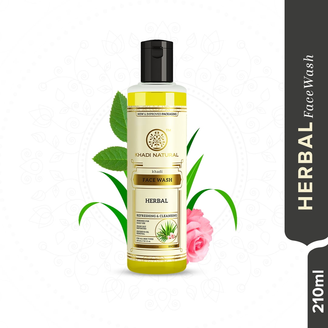 Khadi Natural Herbal FaceWash - 210 ml