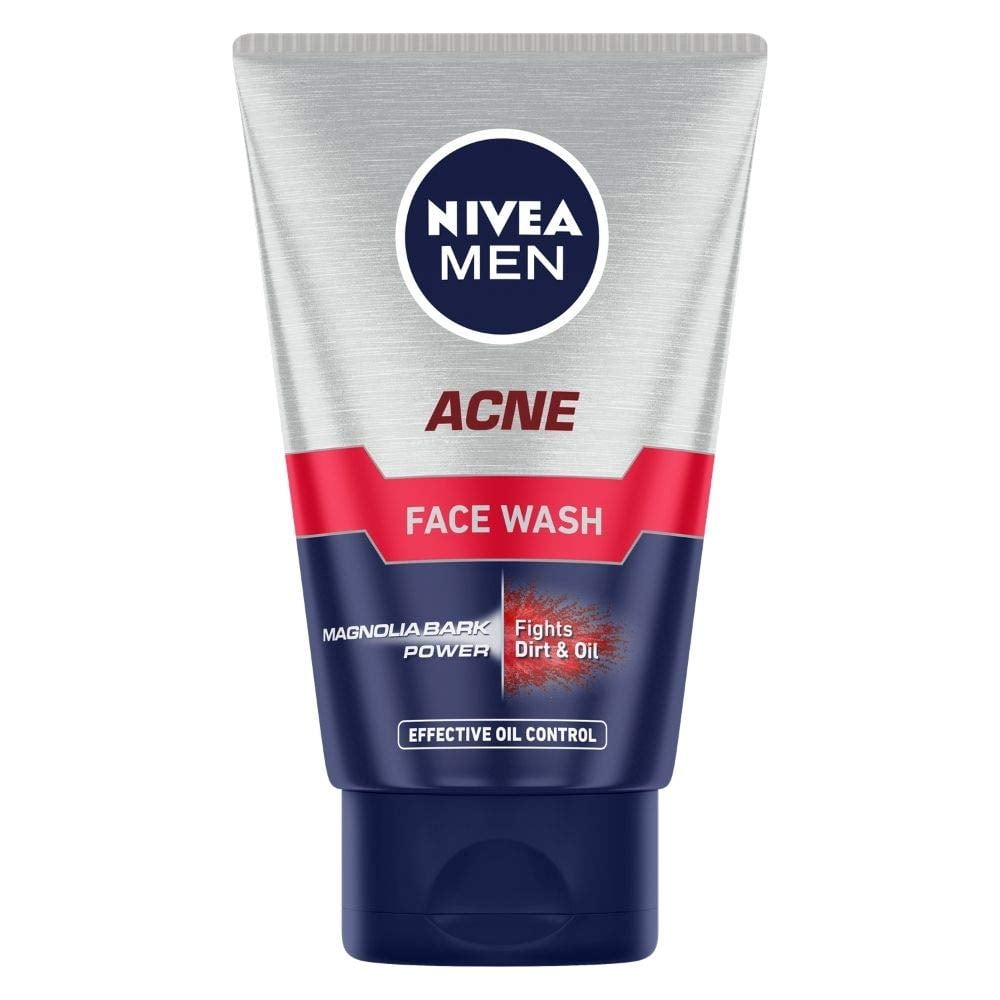 NIVEA Men Acne FaceWash for Oily and Acne Prone Skin - 100 g