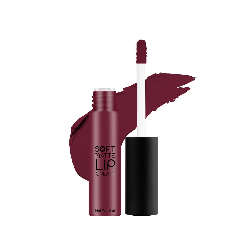 Swiss Beauty Soft Matte Lip Cream - 25 Wine Red
