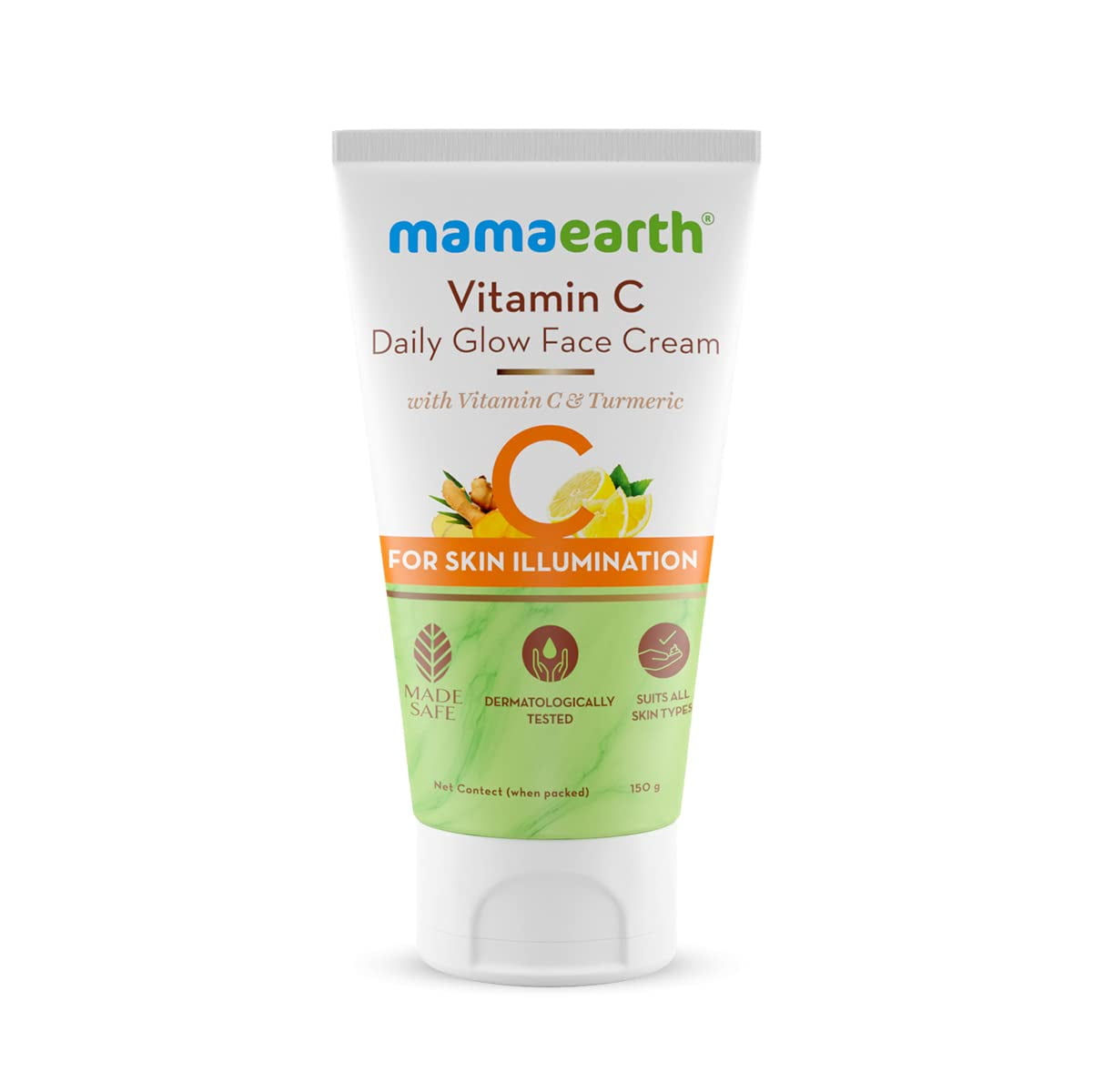Mamaearth Vitamin C Daily Glow Face Cream With Vitamin C & Turmeric for Skin Illumination