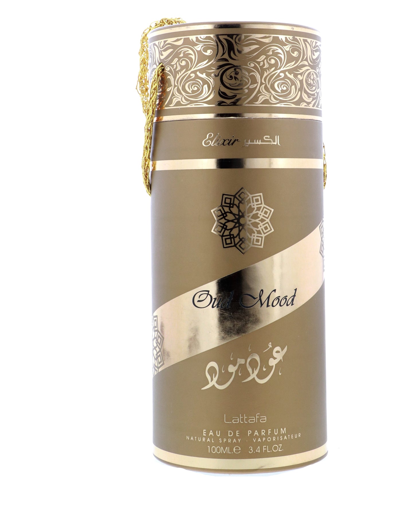 Lattafa Oud Mood Elixir Eau de Parfum, 3.4 oz