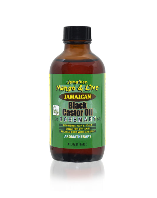 Jamaican Mango & Lime Black Castor Oil with Rosemary, 4 oz