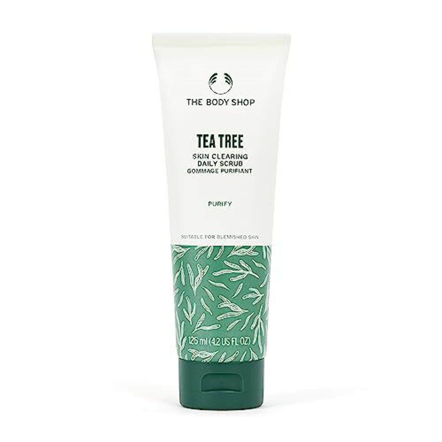 The Body Shop Tea Tree Skin Clearing Daily Face Scrub - Exfoliating and Purifying For Blem