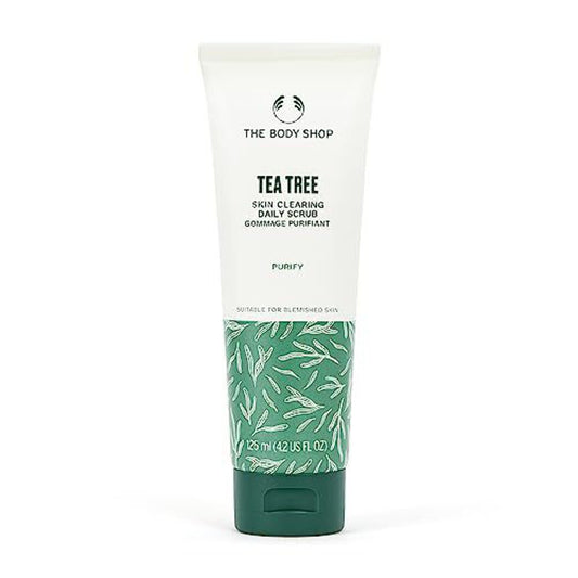 The Body Shop Tea Tree Skin Clearing Daily Face Scrub - Exfoliating and Purifying For Blem