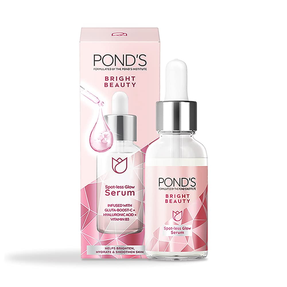 Pond's Bright Beauty Spot Less Glow Serum for Bright and Smooth Skin - 30 ML