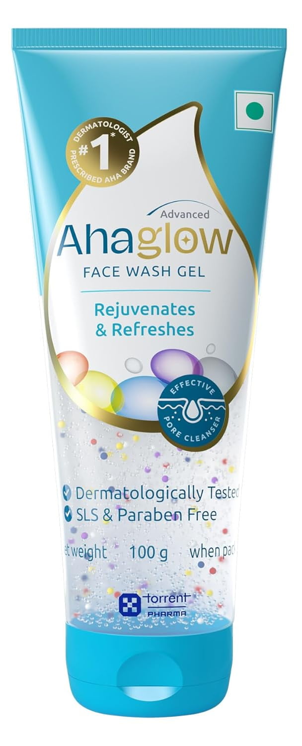 Ahaglow Advanced FaceWash Gel 100 G