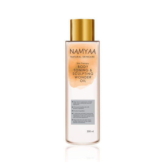 Namyaa Natural Science Body Toning/Sculpting Wonder Oil For Scars/Stretch Mark/Ageing/Firm