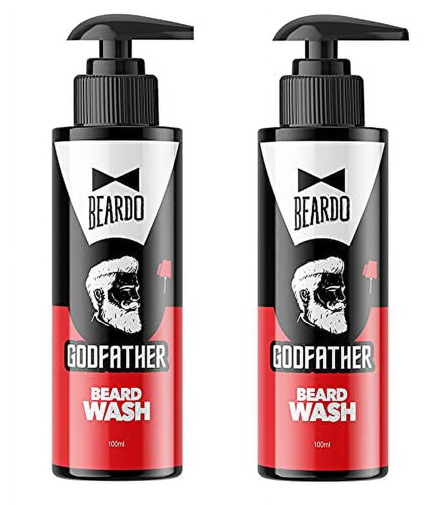 Beardo Godfather Beard Wash - 100 ml (Pack of 2)