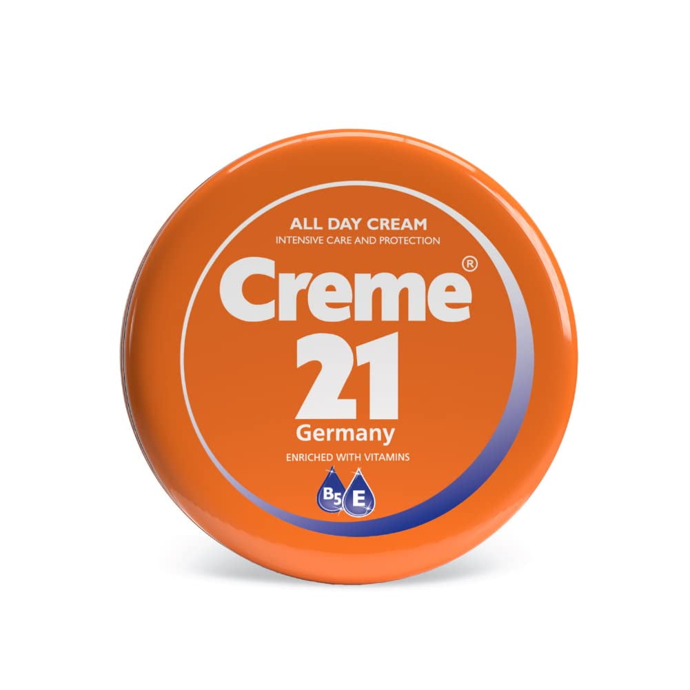 Creme 21 All Day Moisturizer Cream-Dry Skin, Goodness Of 5 Moisturizers, Vit E & B5 Enrich