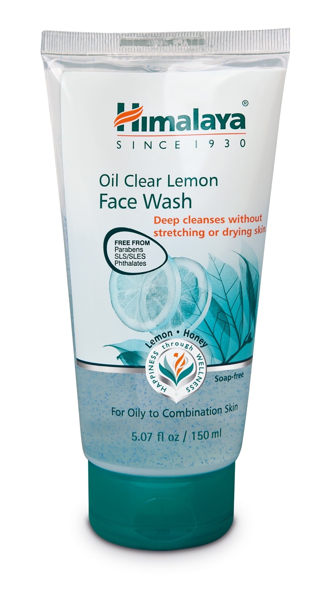 Himalaya Oil Clear Lemon FaceWash and Cleanser with Lemon and Honey, Oily Skin, 150 ml (5.