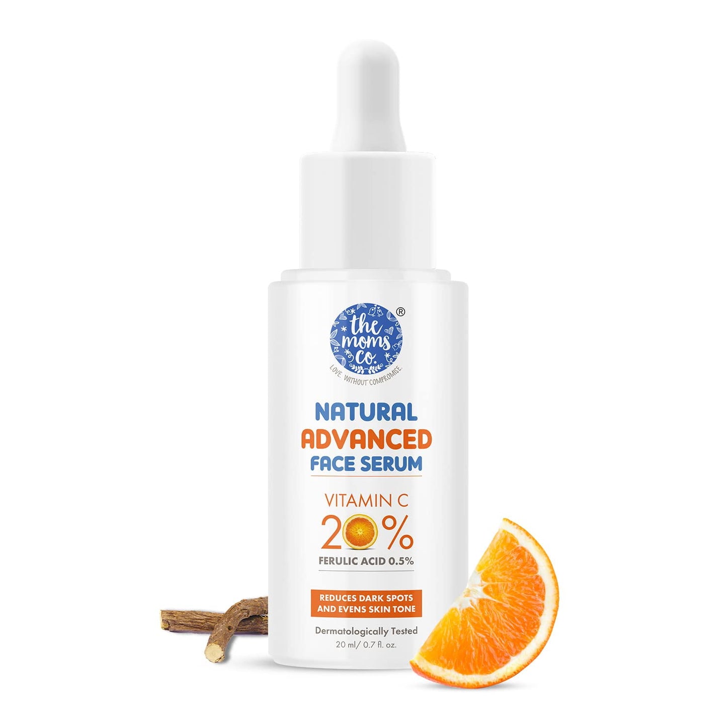 The Moms Co. Natural Advanced FaceSerum With Vitamin C For A Naturally Brighter And Even T