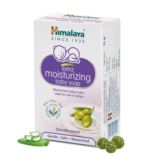 Himalaya extra moisturizing baby soap 75g
