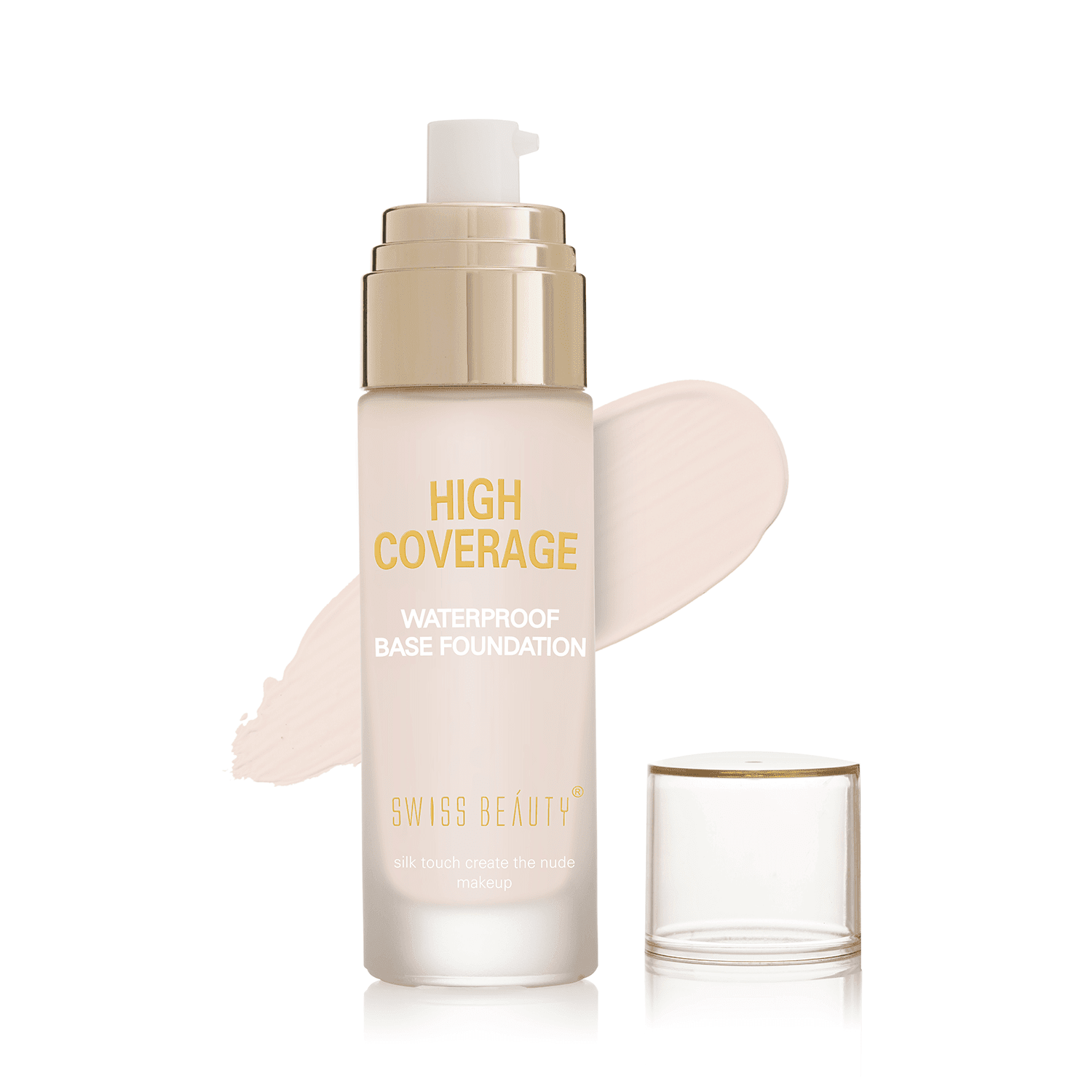 SWISS BEAUTY High Performance Foundation | Water-Resistant | Medium to Buildable Coverage