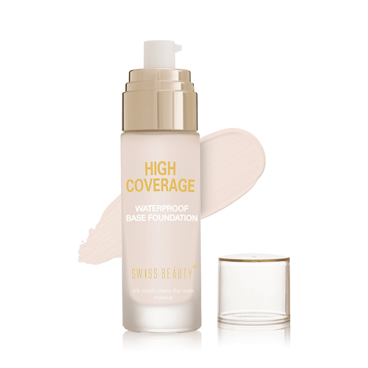 SWISS BEAUTY High Performance Foundation | Water-Resistant | Medium to Buildable Coverage