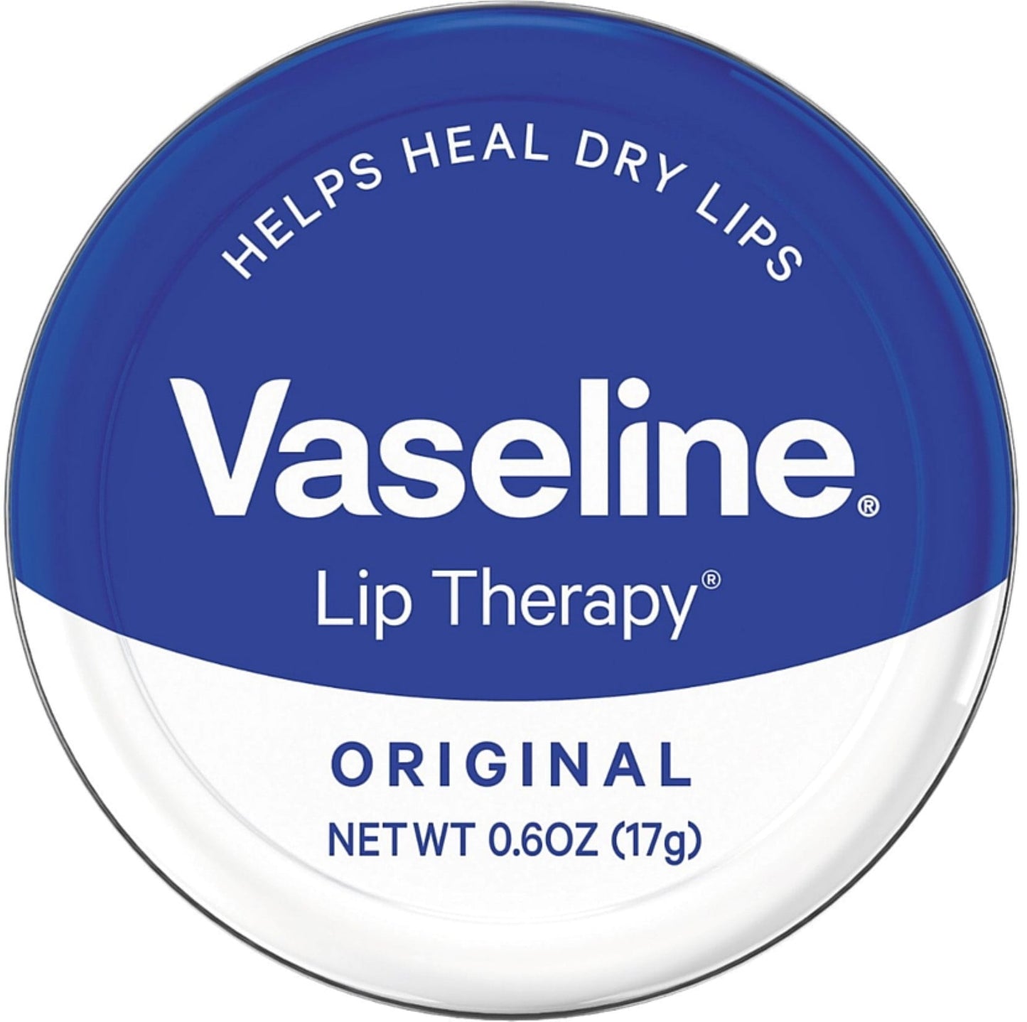 6 Pack - Vaseline Lip Therapy LipBalm, Original .6 oz