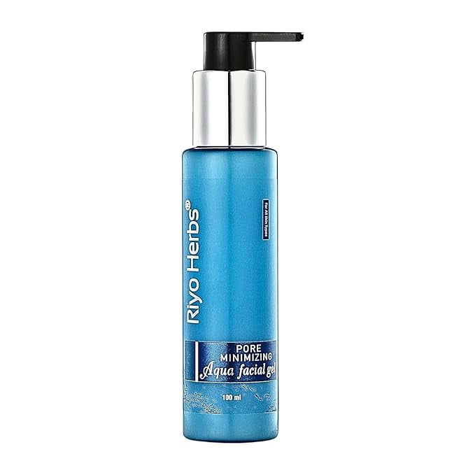 Riyo Herbs Pore Minimizing Aqua Gel With Demineralized Water, Tea Tree Essential Oil 100ml