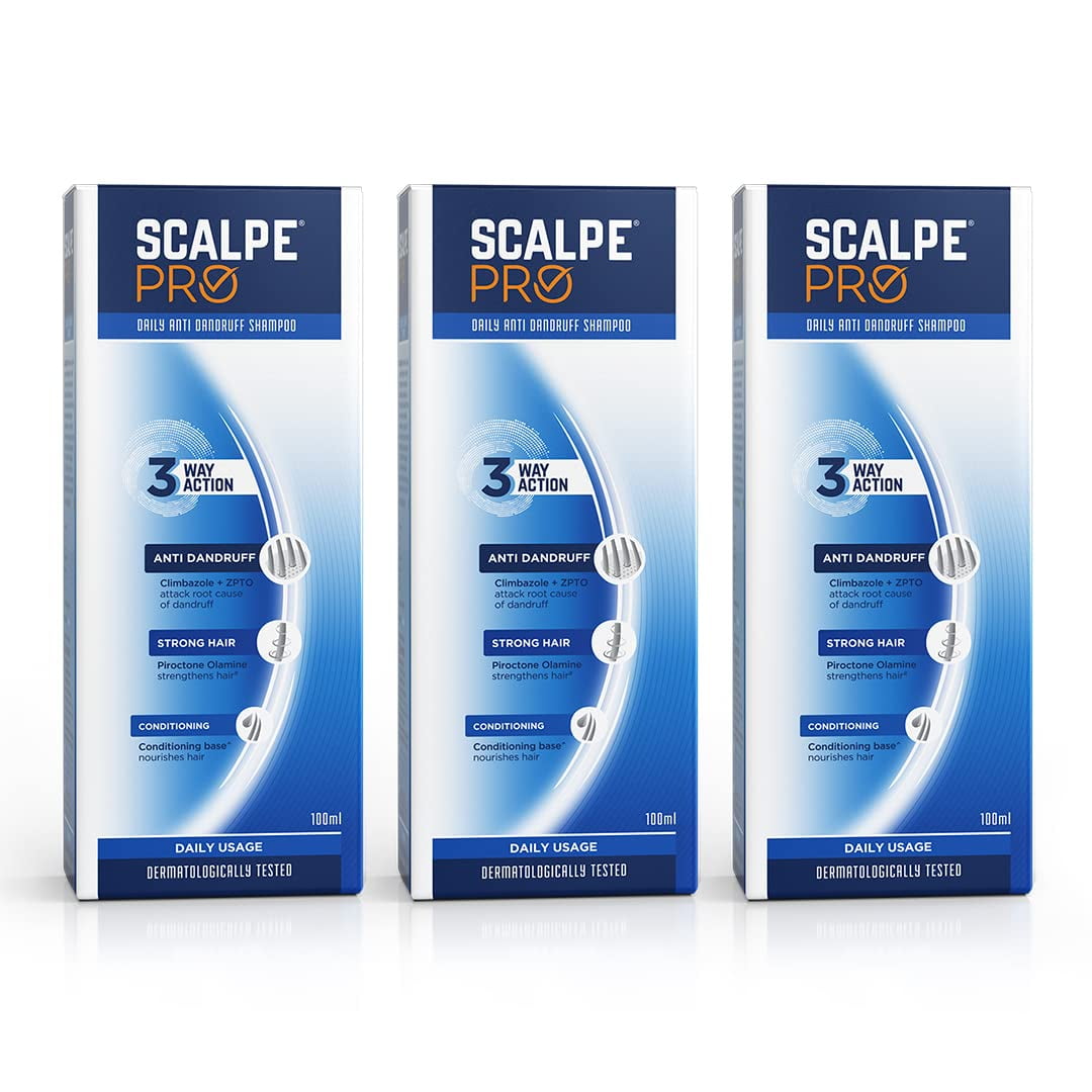 Scalpe Pro Daily Anti-dandruff Shampoo with conditioning base, For Strong and Smooth hair