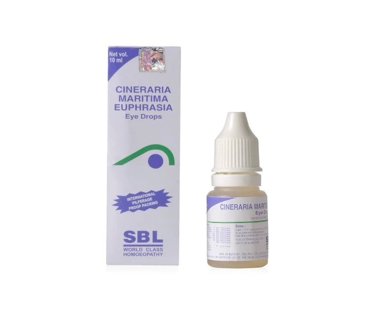 SBL Cineraria Maritima Euphrasia Eye Drop 10 ml Eye Drop