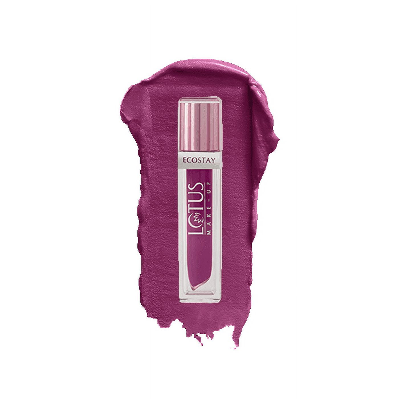 Lotus Herbals Ecostay Matte Lip Lacquer, Very Berry