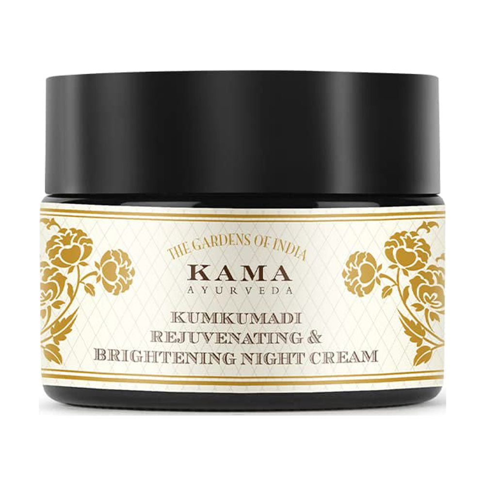 Kama Ayurveda Rejuvenating & Brightening Ayurvedic NightCream, 25G (Pack Of 1)