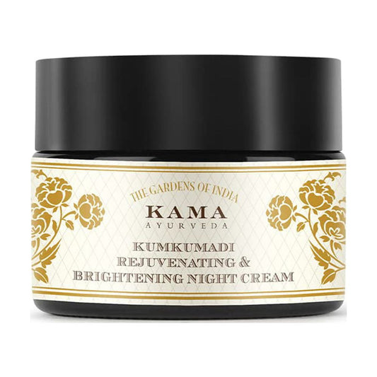 Kama Ayurveda Rejuvenating & Brightening Ayurvedic NightCream, 25G (Pack Of 1)