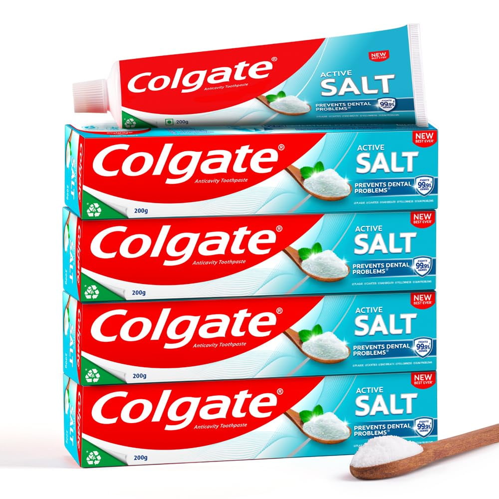 Colgate Active Salt, 800g (200g x 4,