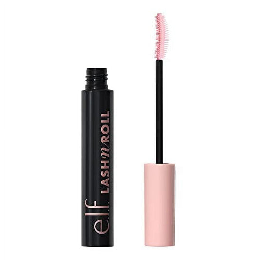 e.l.f. Lash 'N Roll Mascara, Curling Mascara For Visibly Lifted Lashes, Lifts & Separates