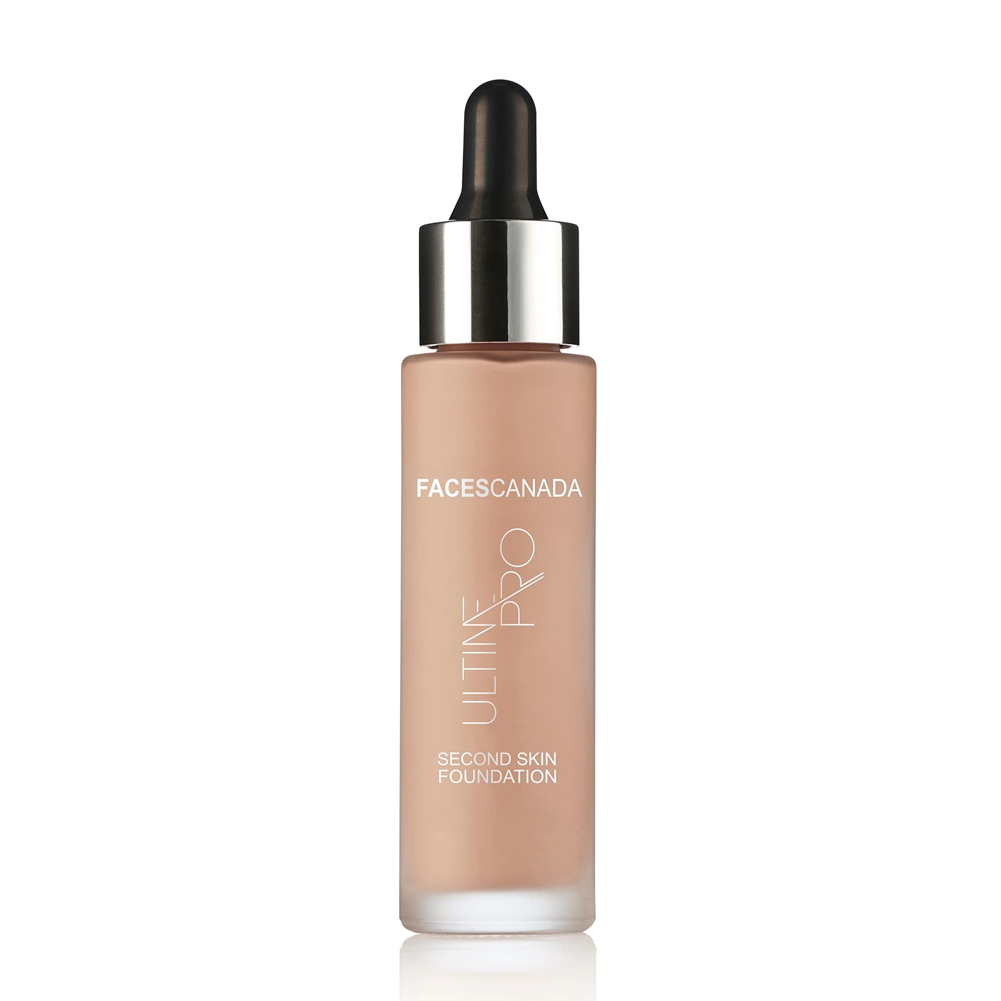 FACES CANADA Ultime Pro Second Skin Foundation - Natural 02, 30ml | Lightweight Anti-Agein