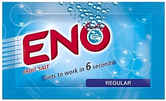 ENO Fruit Salt Fast Refreshing Relief Original Lemon Regular 30 Sachets