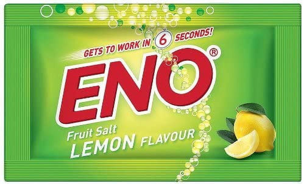 Eno Fruit Salt Lemon Herbs Flavor Relief From Acidity Problem 60pcsx5g Sachets by Eno