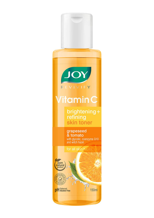 Joy Revivify Vitamin C Face Liquid Toner for Glowing Skin | Refining & Skin Brightening To