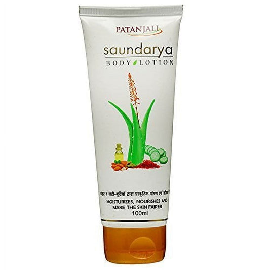 patanjali saundarya BodyLotion - 100 ml (pack of 2 )