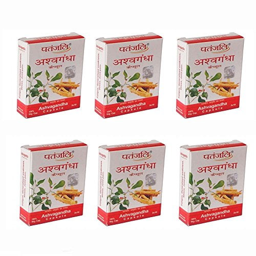 Patanjali Ashwagandha Capsule - Pack Of 6