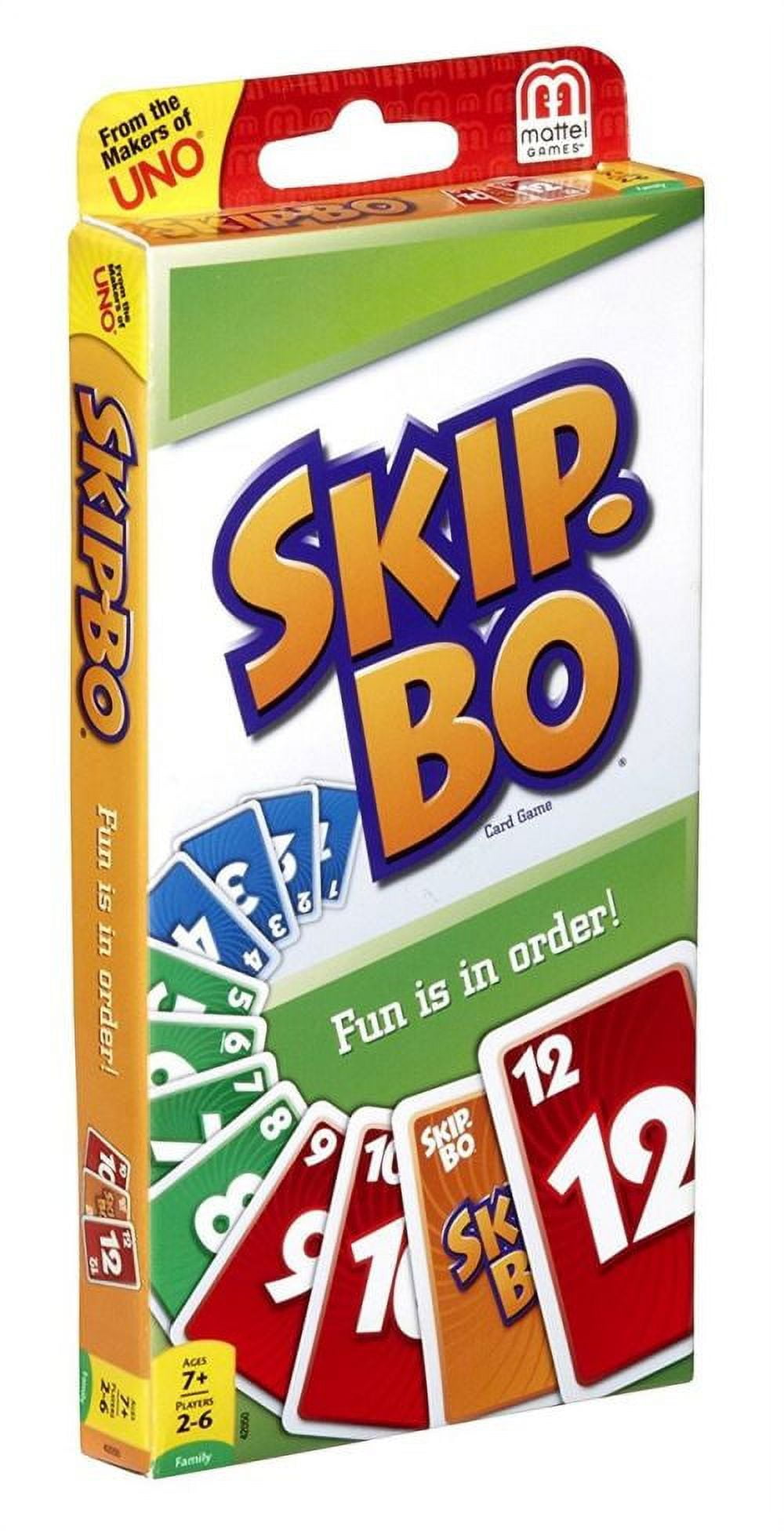 MATTEL Skip Bo Card Game