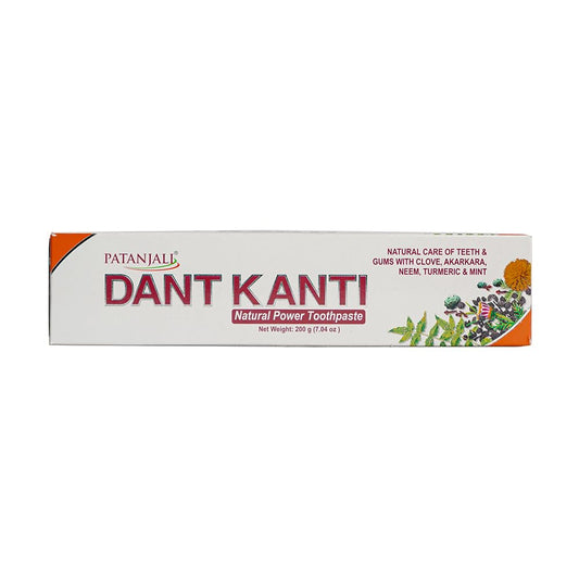 Patanjali Dant Kanti Ayurvedic Herbal Toothpaste 200Gm - Herbal Toothpaste
