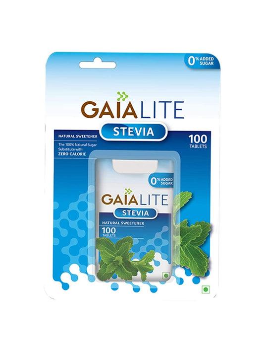 Gala Lite Stevia Natural Sweetener - 100 Tablets (Pack of 2)