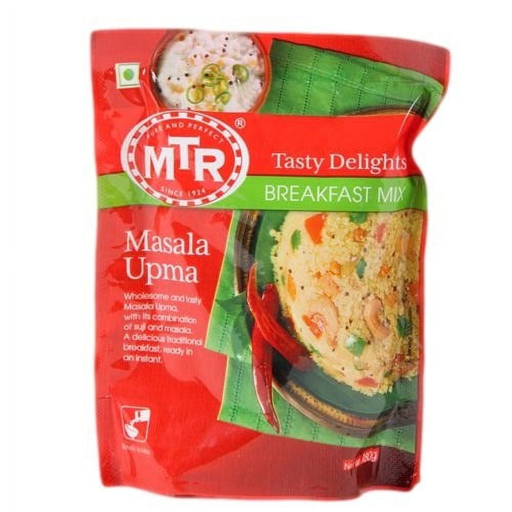 MTR Masala Upma - Mildly Spiced Semolina Pudding Mix - 200g., 7.05oz