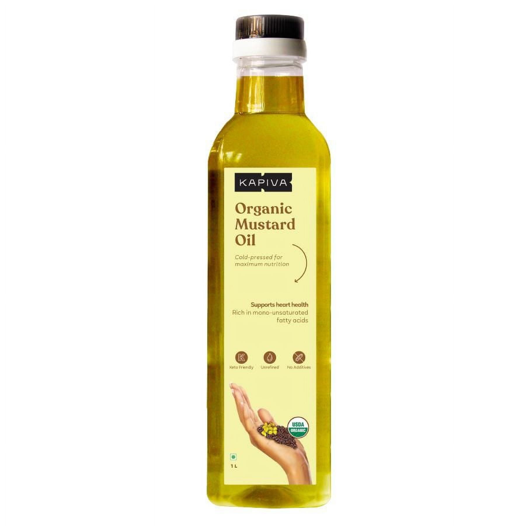 Kapiva Organic Mustard Oil 1L